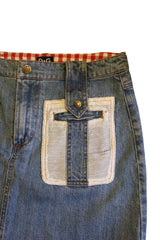 Dolce & Gabbana denim skirt