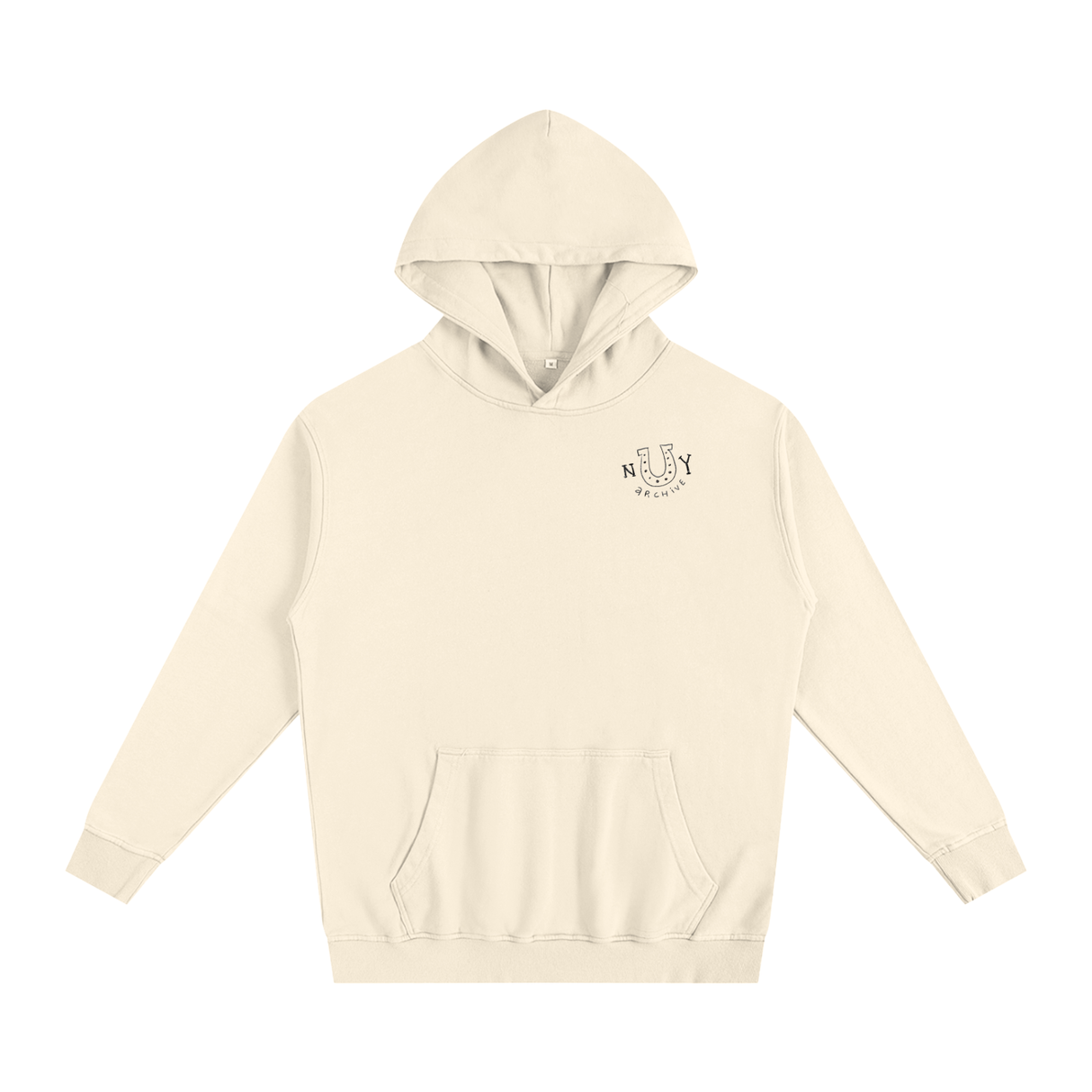 Too Many Shoes Hoodie (B&W)