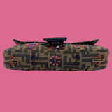 Fendi Baguette Embroidered Zucca Canvas