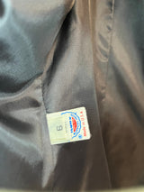 Vintage Oscar de La Renta Velvet Blazer with Gold Embroidered Detail size 6