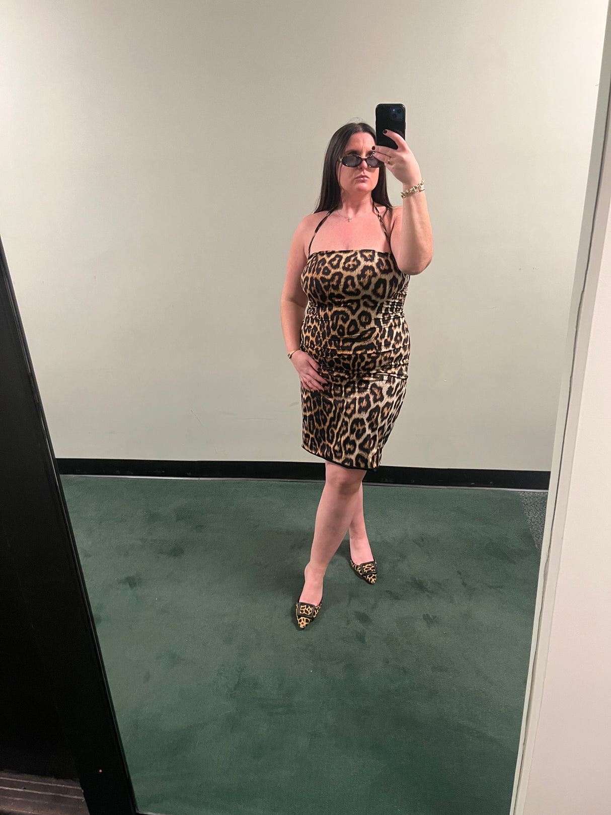 Just Cavalli Cheetah Dress size L