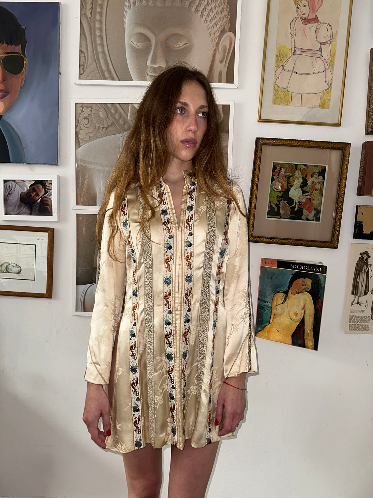 Thea Porter Couture Silk Jacket