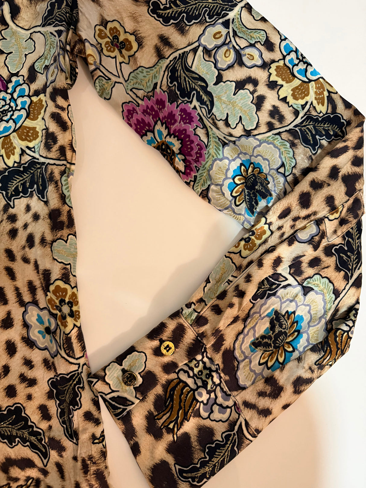 Roberto Cavalli Spring/Summer 2003 - silk shirt size M