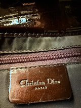 Dior Vintage Patent Leather Saddle