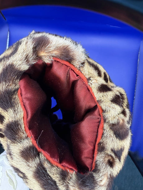 Rare Vintage Ocelot Muff
