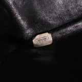 #53 Chanel Big Matelasse Turn Lock Shoulder Bag Caviar Skin Black