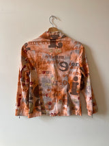 Dismero graphic full zip jacket