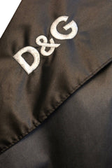 Dolce & Gabbana black trench coat size M