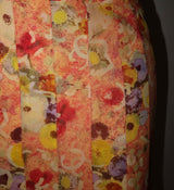 Chanel 2004 floral chiffon skirt size 38