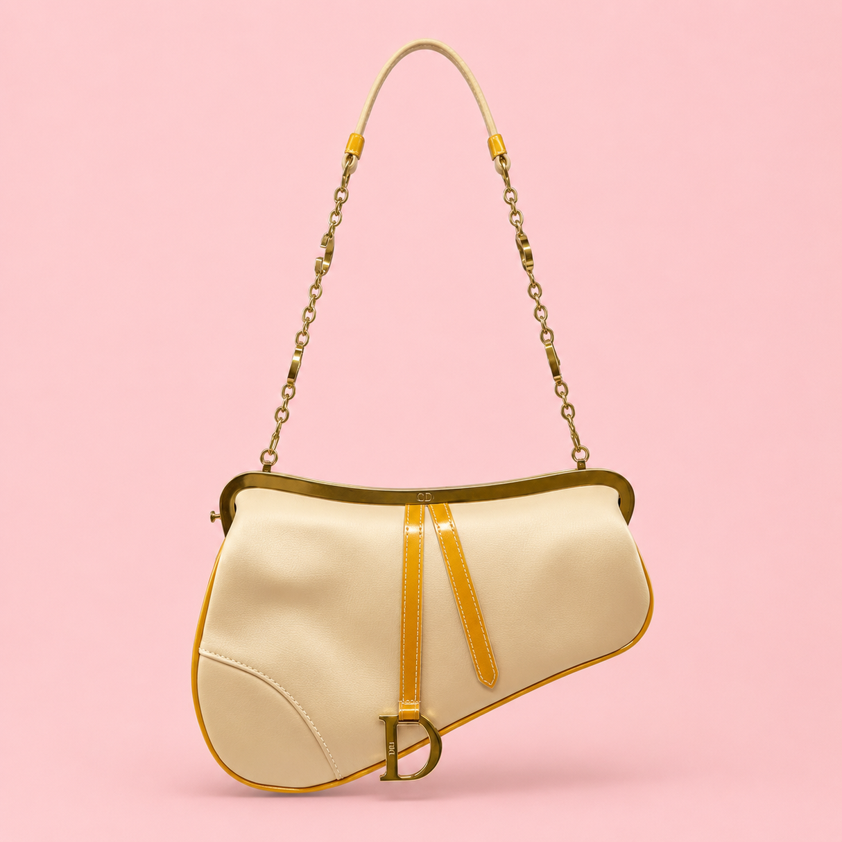 Rare Christian Dior Mini Satin Saddle Bag – Galliano Era