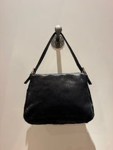 “As Is” Fendi Ponyhair Black Mama Baguette TUV #26135