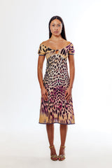 Roberto Cavalli ‘Just Cavalli’ Leopard Print Mini Dress