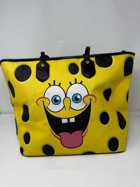Moschino Spong Bob Square Pants Tote Bag
