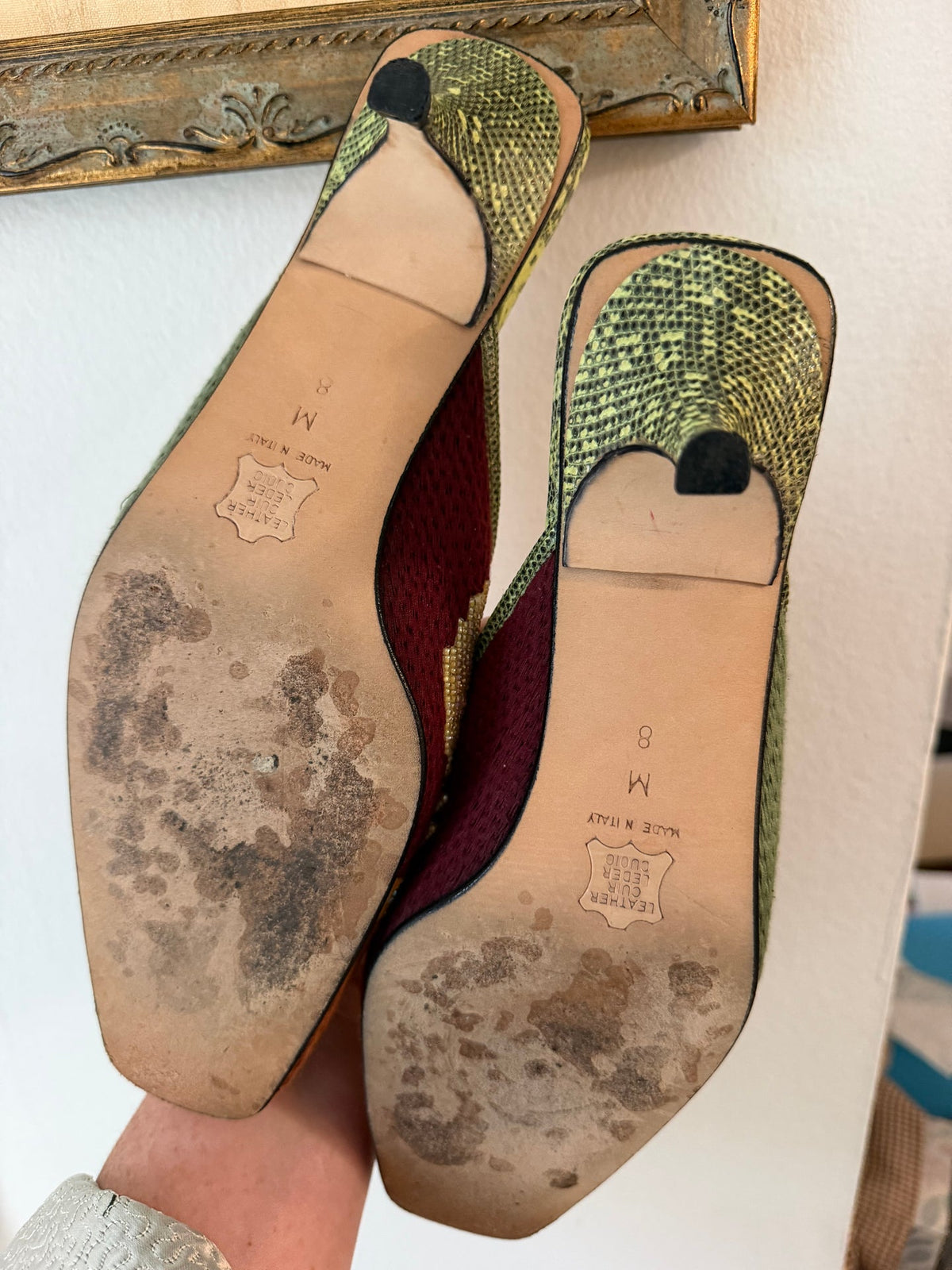 Ultra Rare Fendi heels - size 8 TUV #3