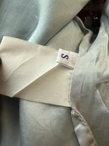 Versus Versace Teal Blue Suede Vest