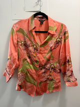 Roberto Cavalli 2004 Orchid Silk Shirt