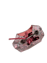 Prada pink brocade mini evening bag