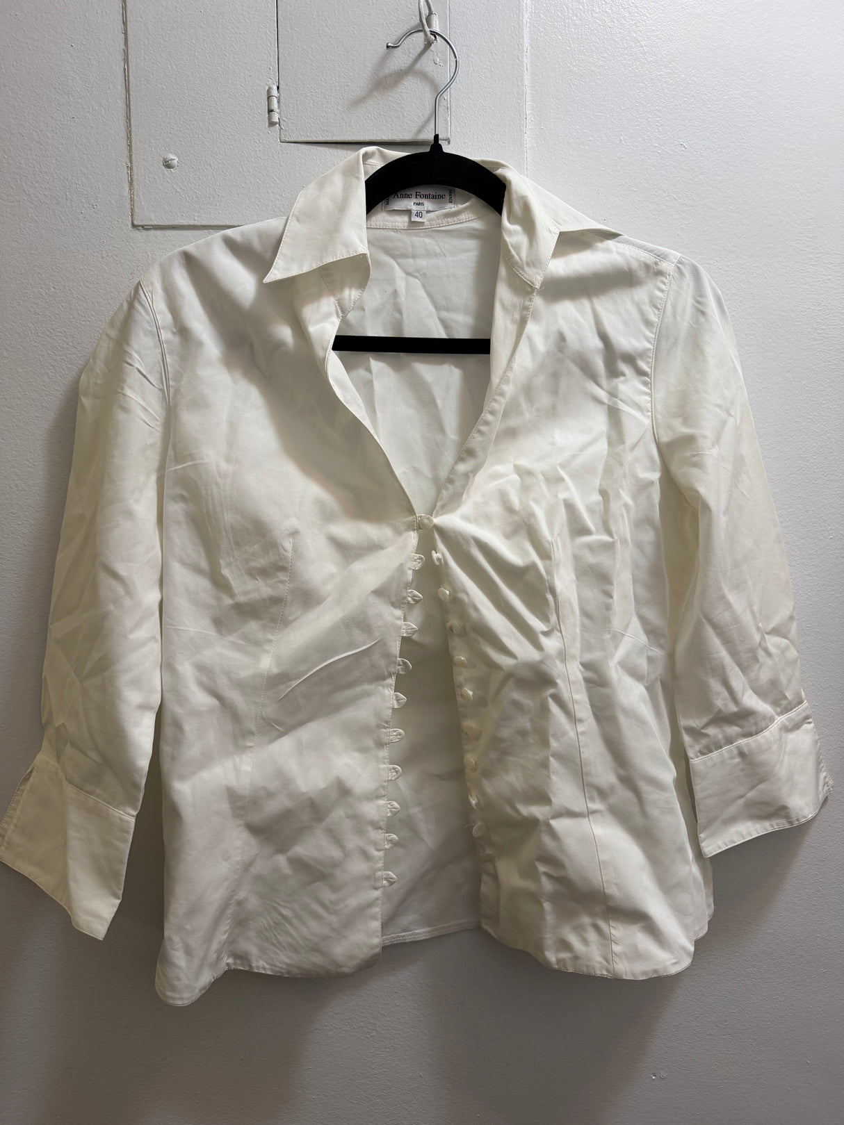 Anne Fontaine white blouse - TUV #5432345
