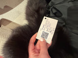 Rare dark mink with fox fur trim TUV #11