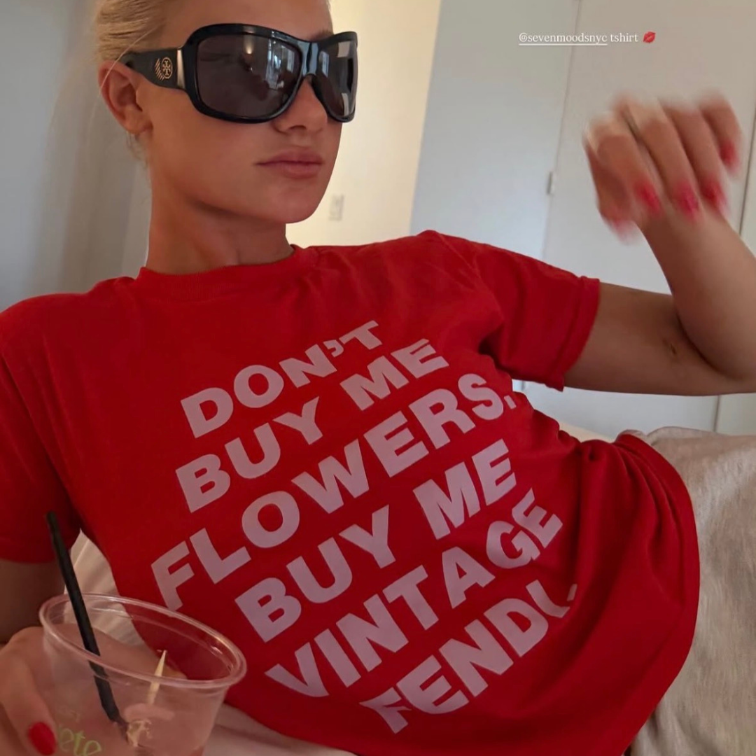 "Don't Buy Me Flowers" Baby Tee