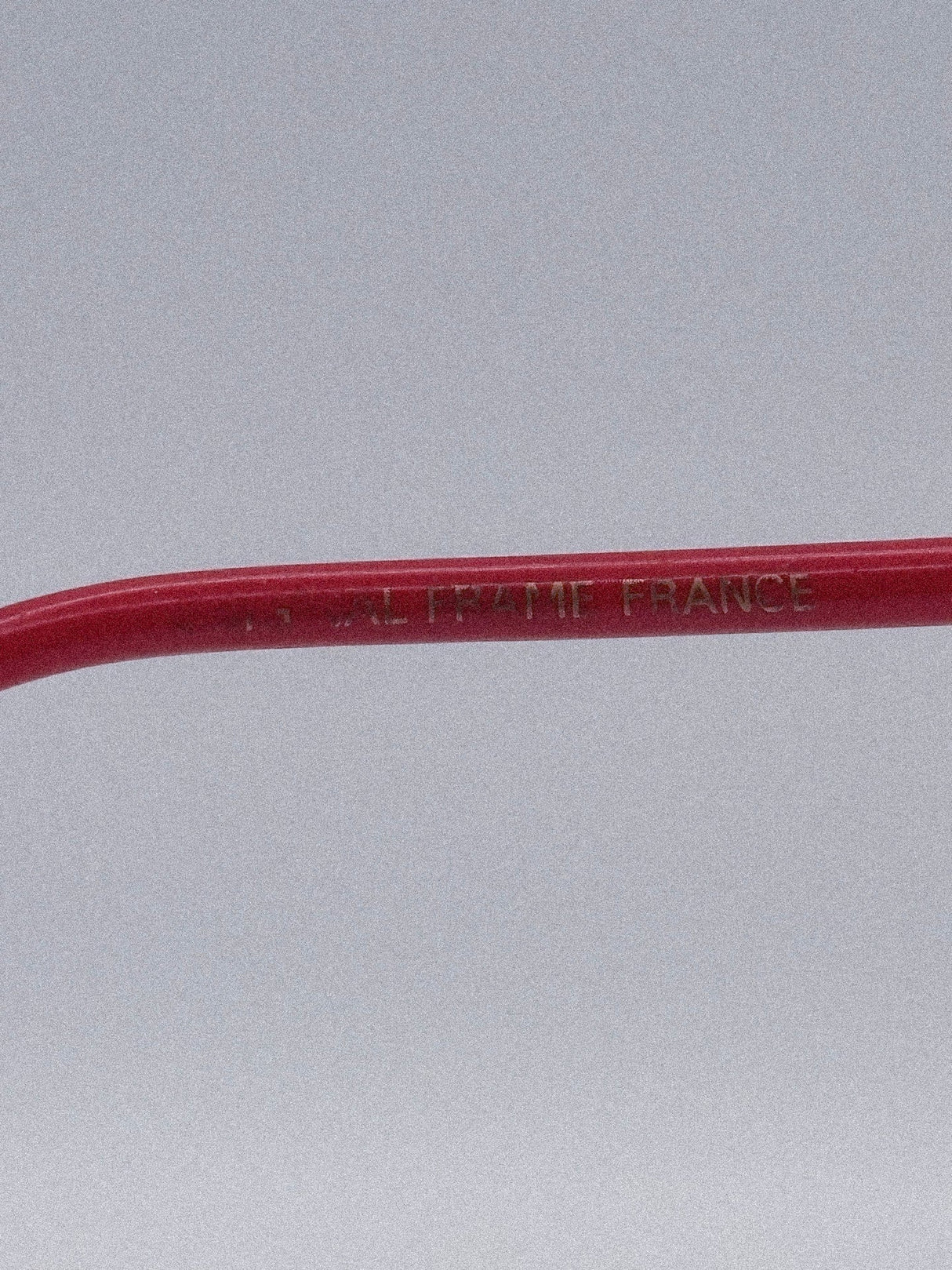 "Le Carré Rouge" 1970s Ted Lapidus Sunglasses