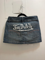 Von Dutch denim mini skirt - SKU TUV #5678