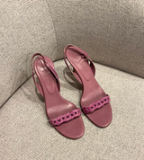 Celine mauve square strappings heels (39)