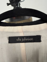 Ulla Johnson Size S Black Wool Sailor Dress