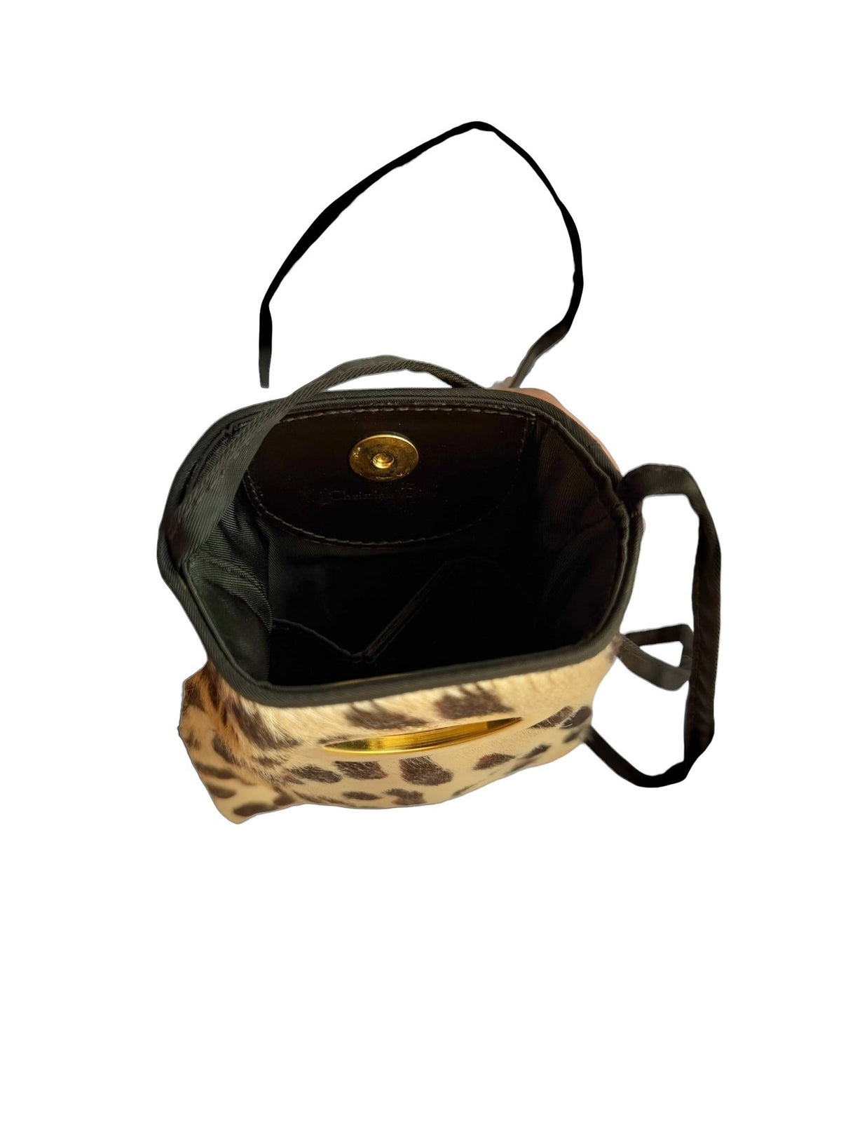 Dior mini ponyhair cheetah malice bag