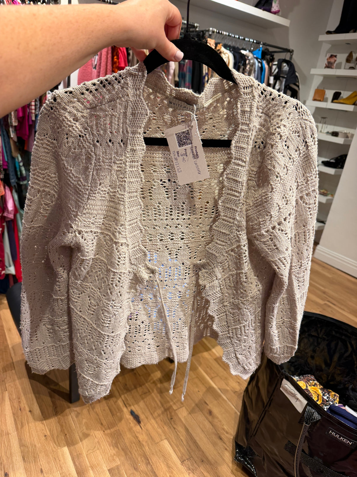 Crochet sweater tuv #12123