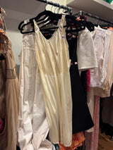 Vintage white slip dress