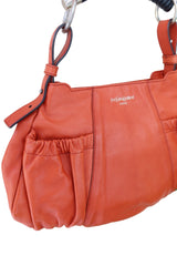 Yves Saint Laurent Mala Mala orange bag