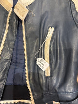 VTG navy racing jacket - sku TUV #2212