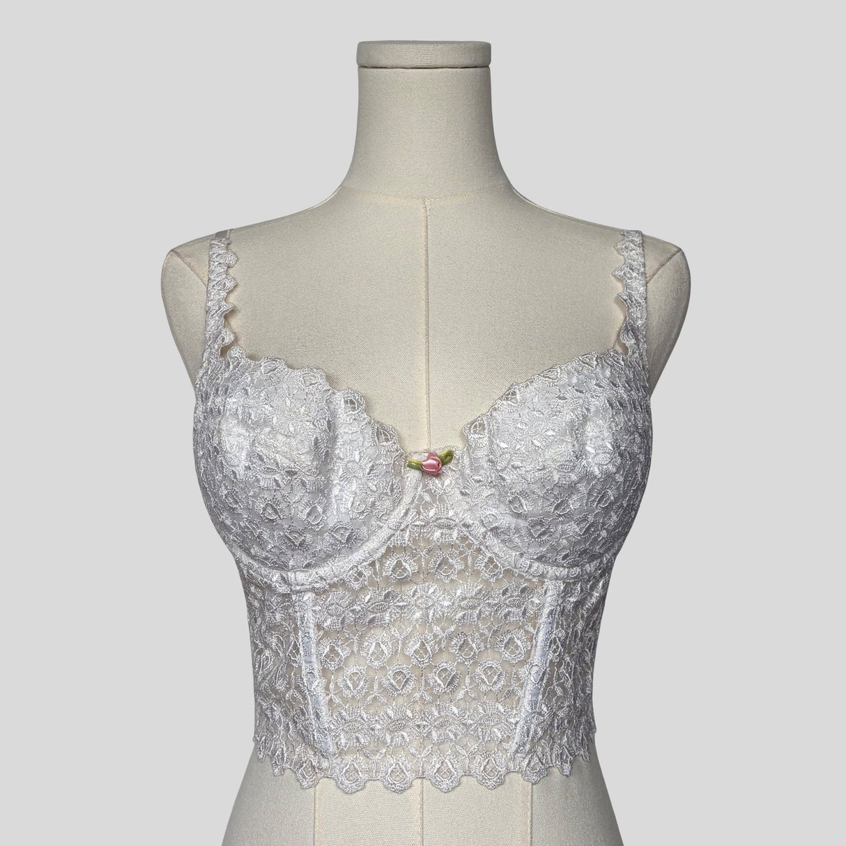 Ornate lace corset