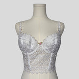 Ornate lace corset