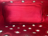 Prada Canapa Grommet Mini Tote