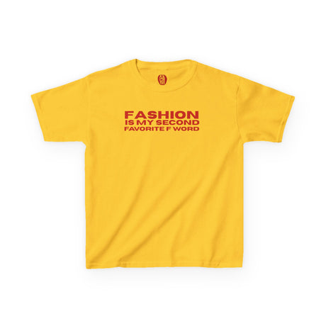 Fashion is my Second Favorite F Word Baby Tee