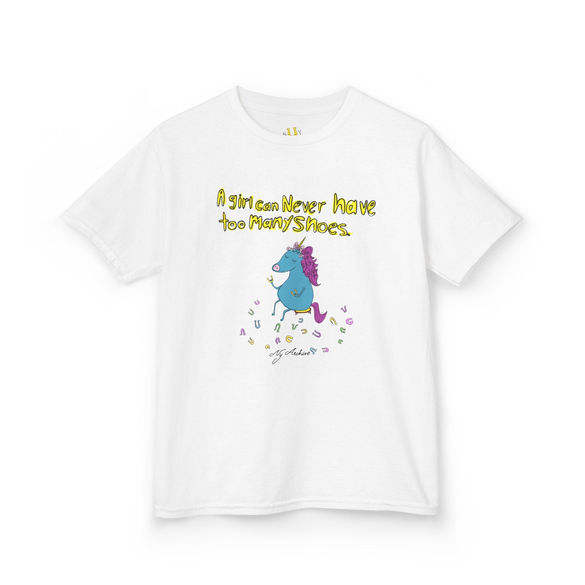 Too Many Shoes (Colorful) (Baby Tee)