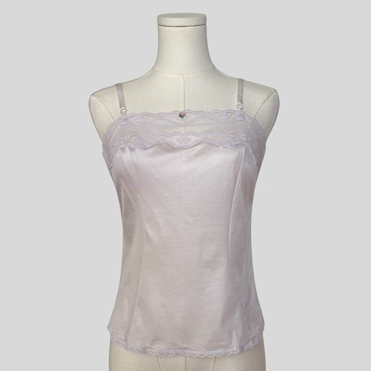 Lace trim cami