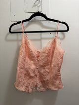 Vintage Victoria’s Secret Gold Label pink tank - sku tuv #33456