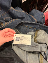 Dolce & Gabbana y2k oversized denim zipper jacket - TUV #999126