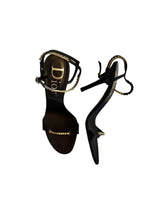 Dior black heels with rhinestones (37.5)