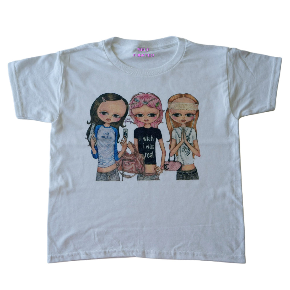 The girls tee
