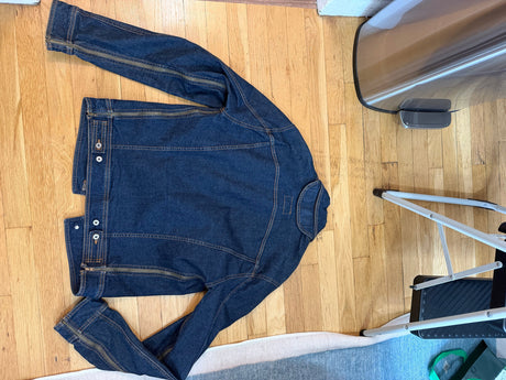 Dolce & Gabbana y2k oversized denim zipper jacket - TUV #999126