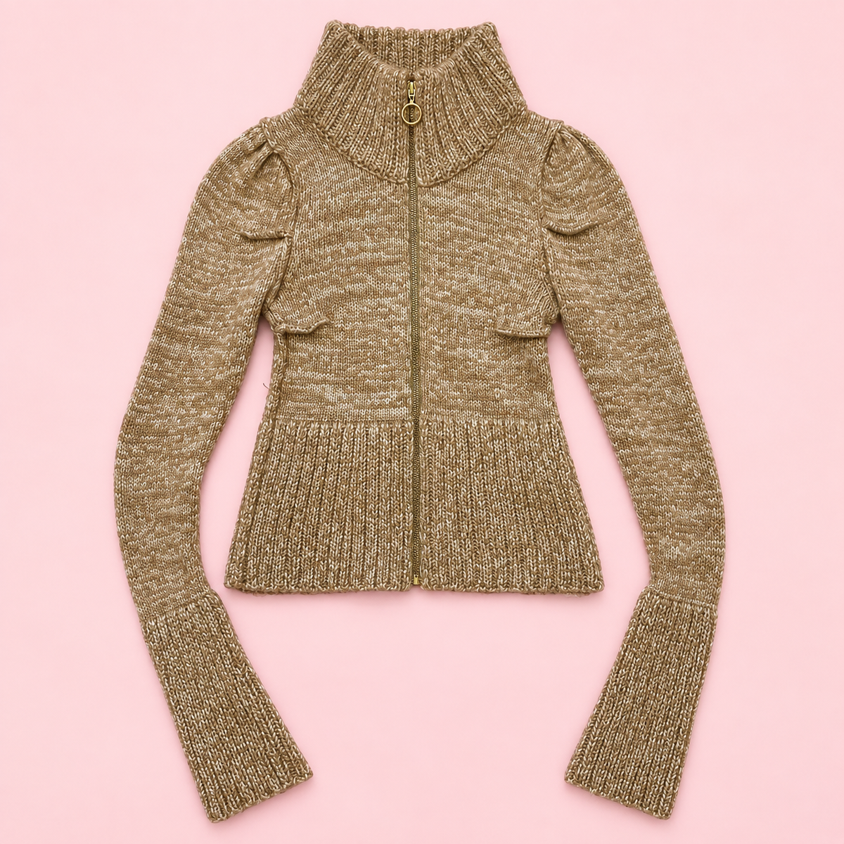 D&G Dolce & Gabbana Knit Zip-Up Cardigan