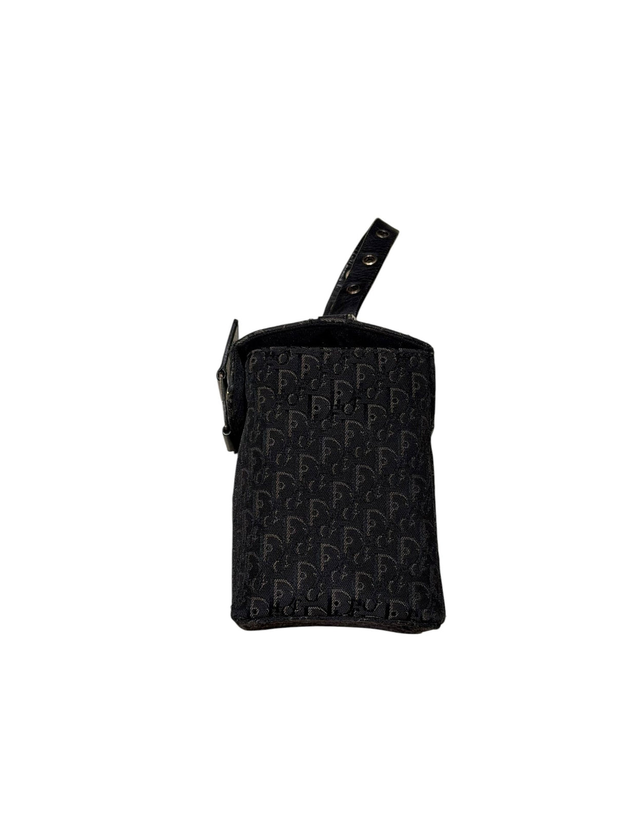 Dior trotter monogram box bag with diorissimo black print