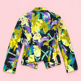 Vintage Christian Lacroix Paris Floral Print Blazer