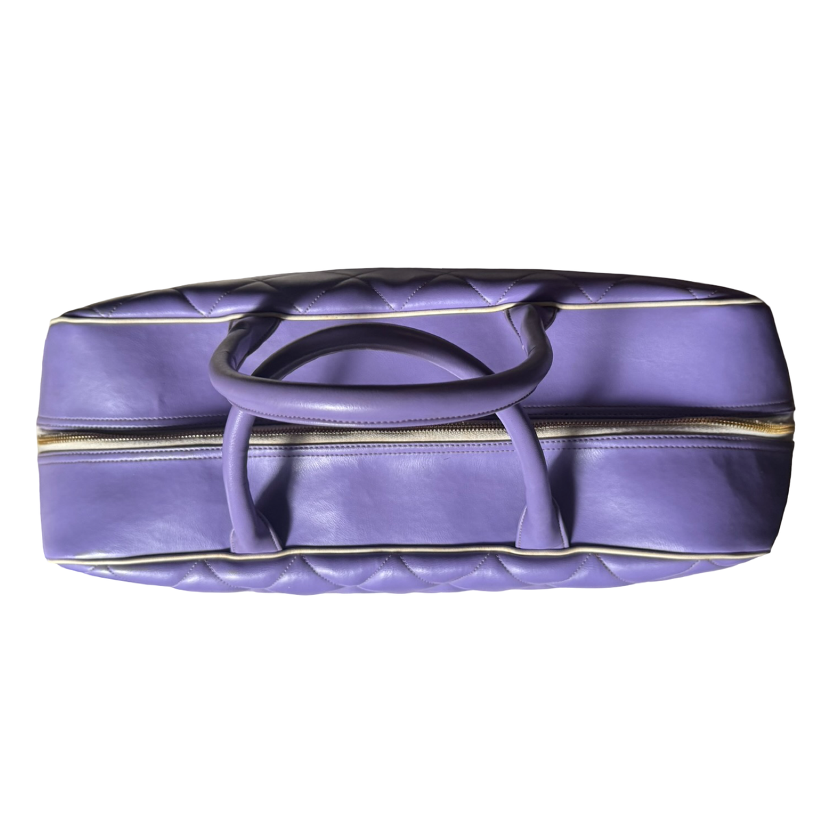 Chanel Vintage Matelassé Collector's Bowling Duffle