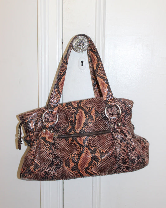 Picard Snakeskin Tote Bag