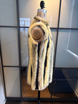 Bob Greene for Irene of New York Leather & Fur Vest